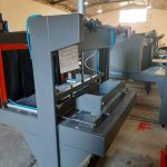 دستگاه شیرینگ پک مینی اتومات تک سوز عرض دهنه 80