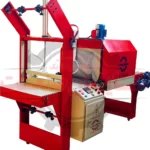 دستگاه شیرینگ پک تونلی نیمه اتومات قرمز